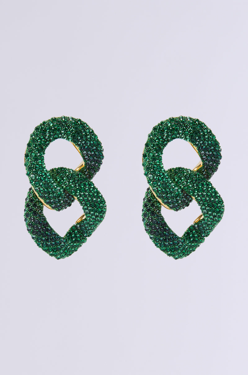 THE VISION RHINESTONE EARRING