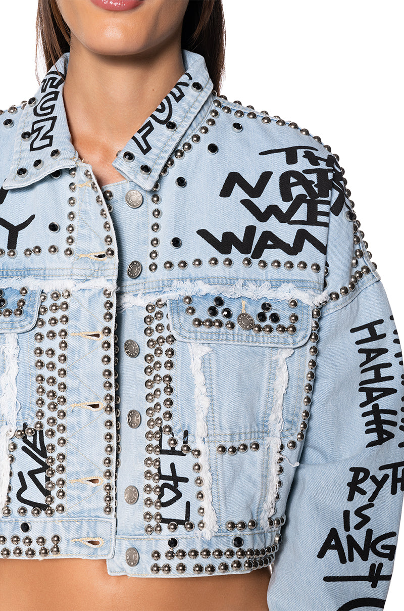 RHYTHM OF THE NIGHT DENIM JACKET