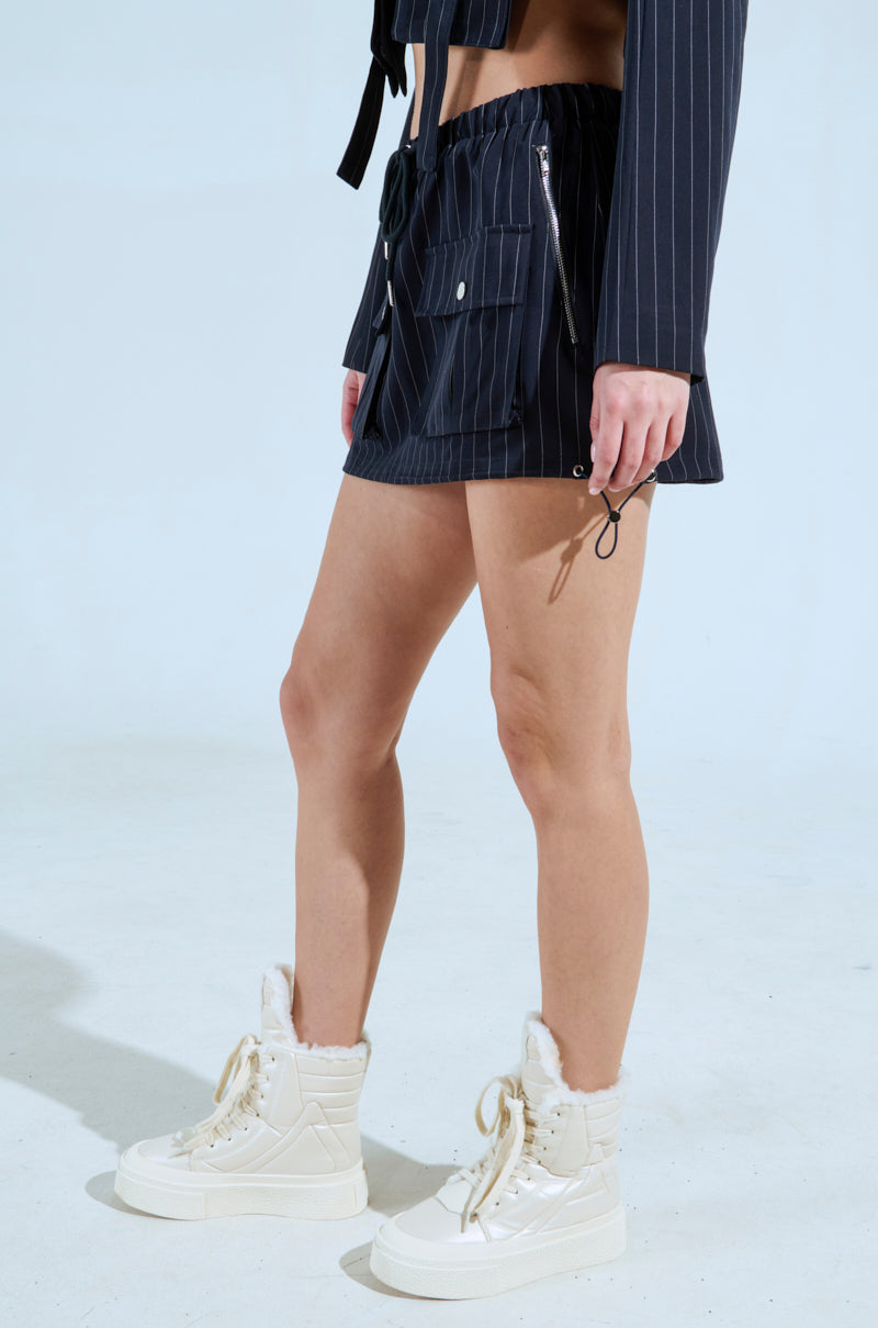 BELLA CARGO MINI SKIRT