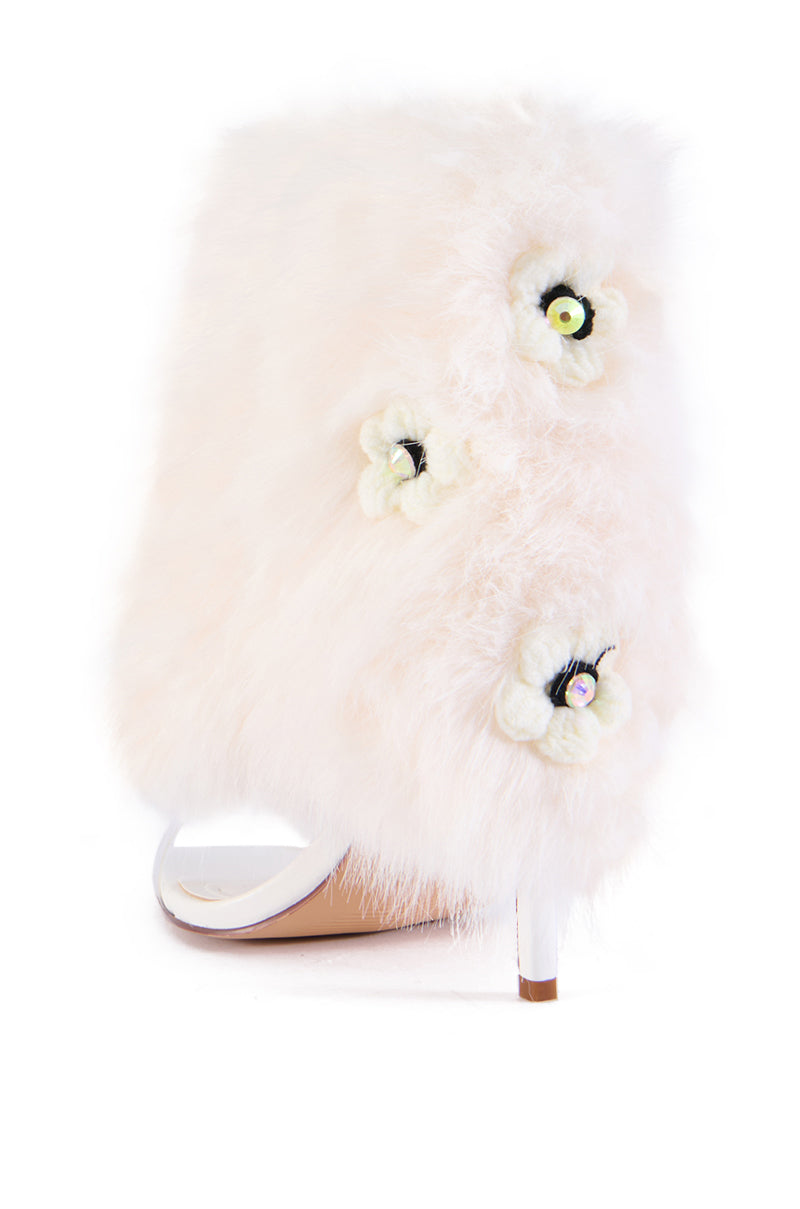 AZALEA WANG SIARA FUR SANDAL