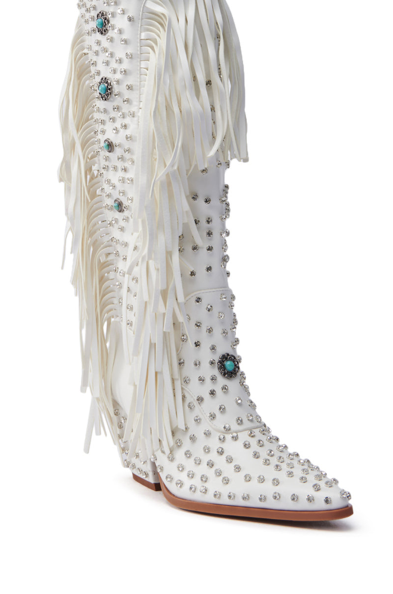 AZALEA WANG BENNETT WHITE BOOT