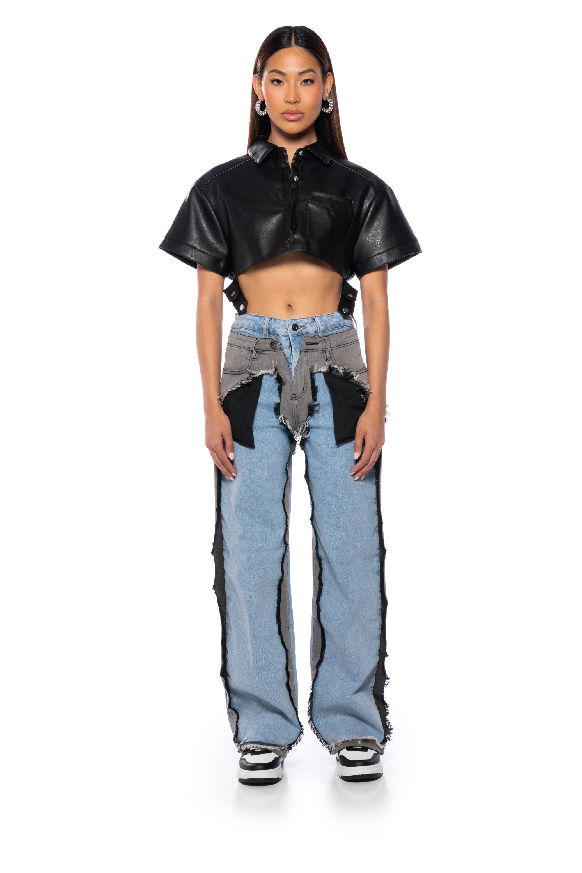 FIGURE IT OUT MULTI DENIM PANT