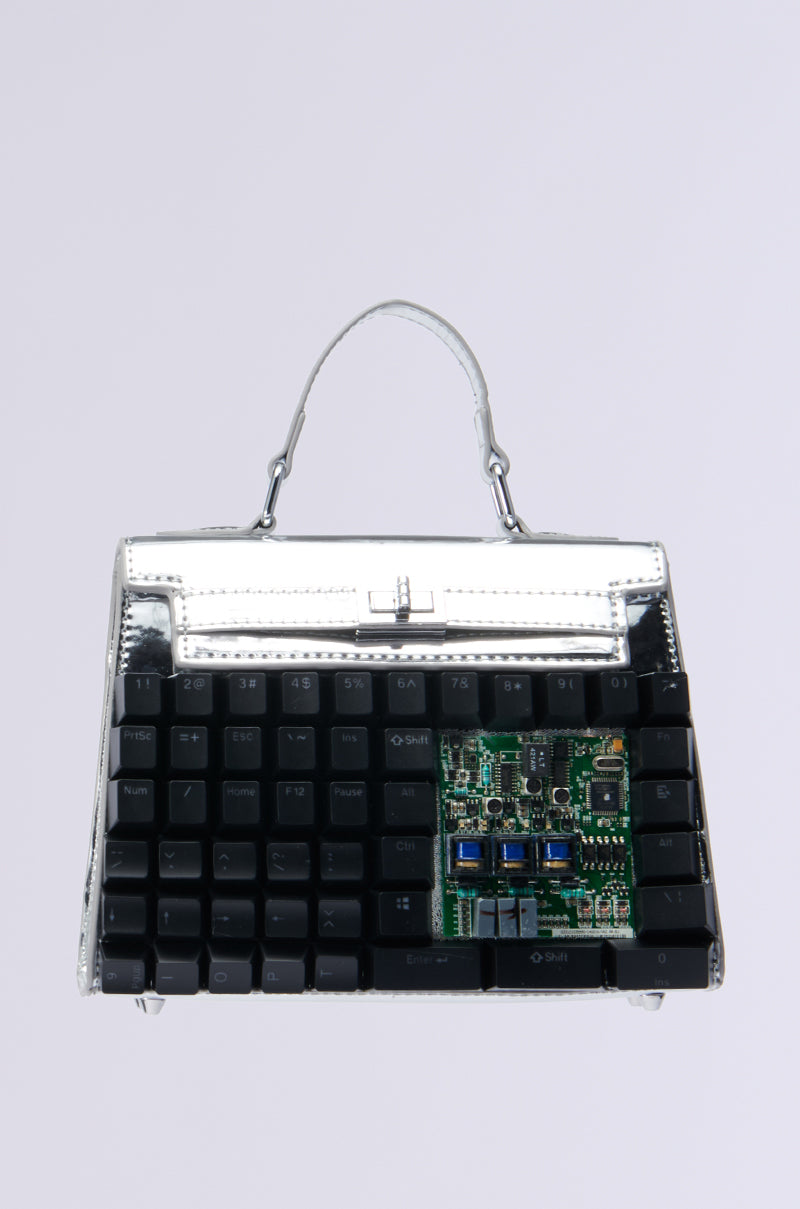 TYPE IT OUT KEYBOARD PURSE