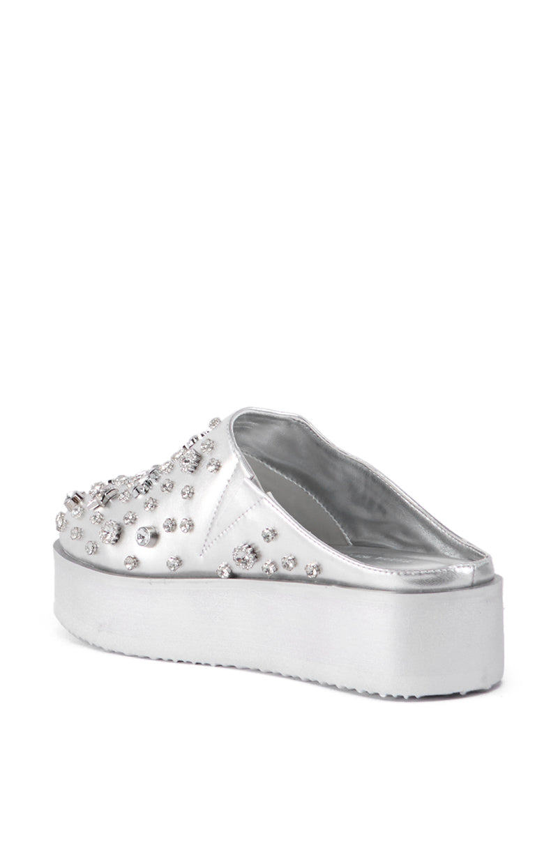 AZALEA WANG VIRTUOUS SILVER FLATFORM