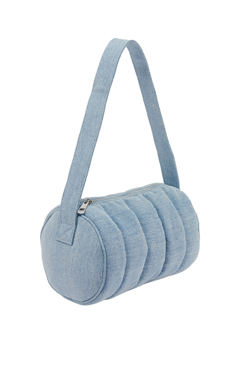 BRENTWOOD DENIM SHOULDER BAG