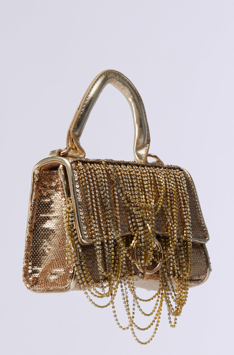 KEEP DREAMING BLING PURSE