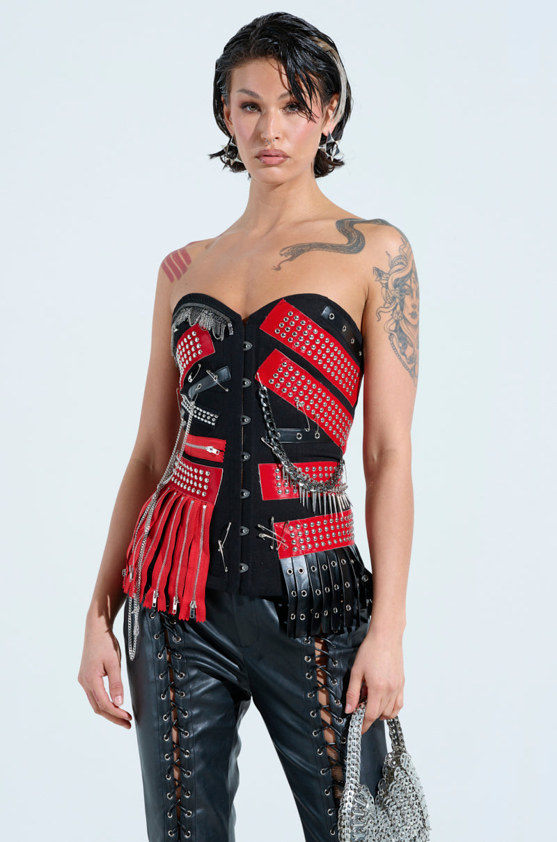 DEMI CHAIN CORSET