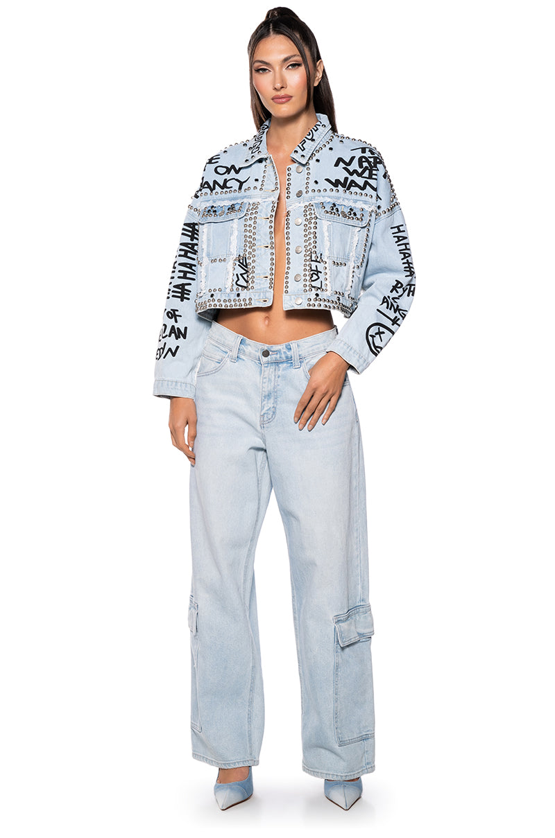 RHYTHM OF THE NIGHT DENIM JACKET