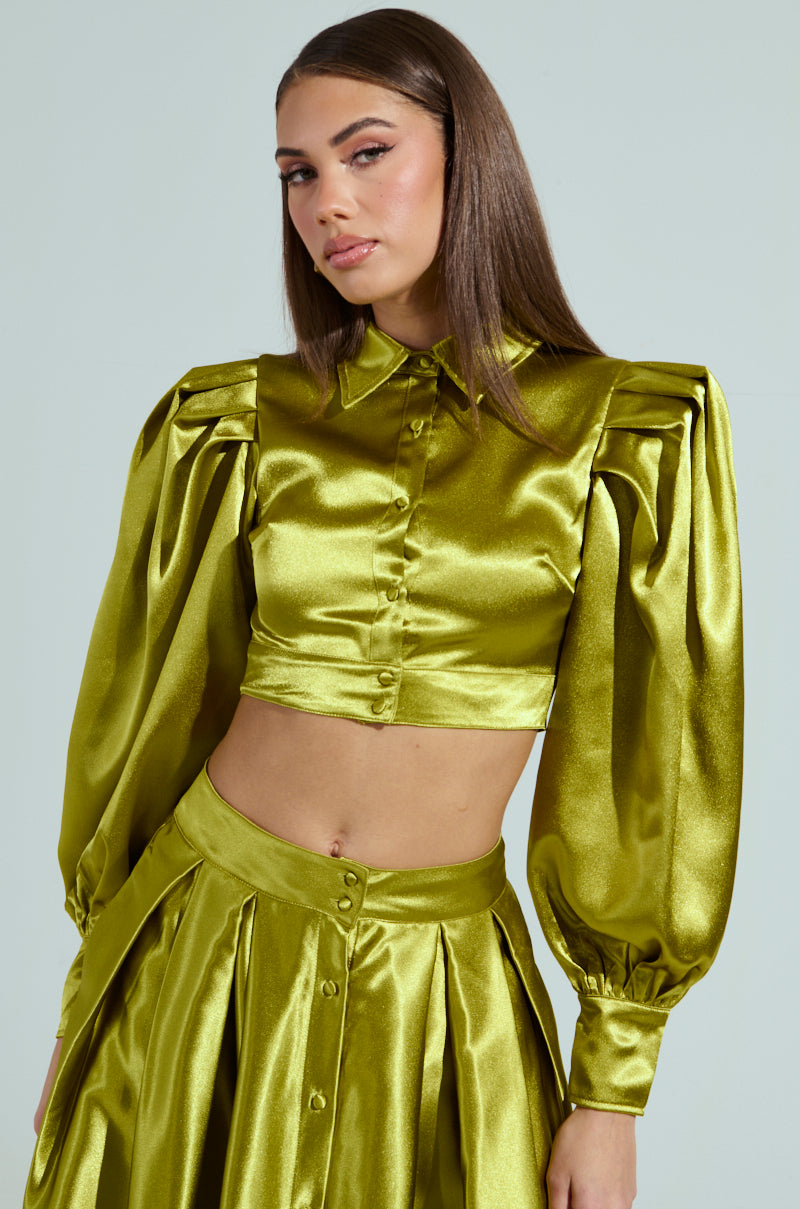 TYPE SLAAAY CROPPED BLOUSE