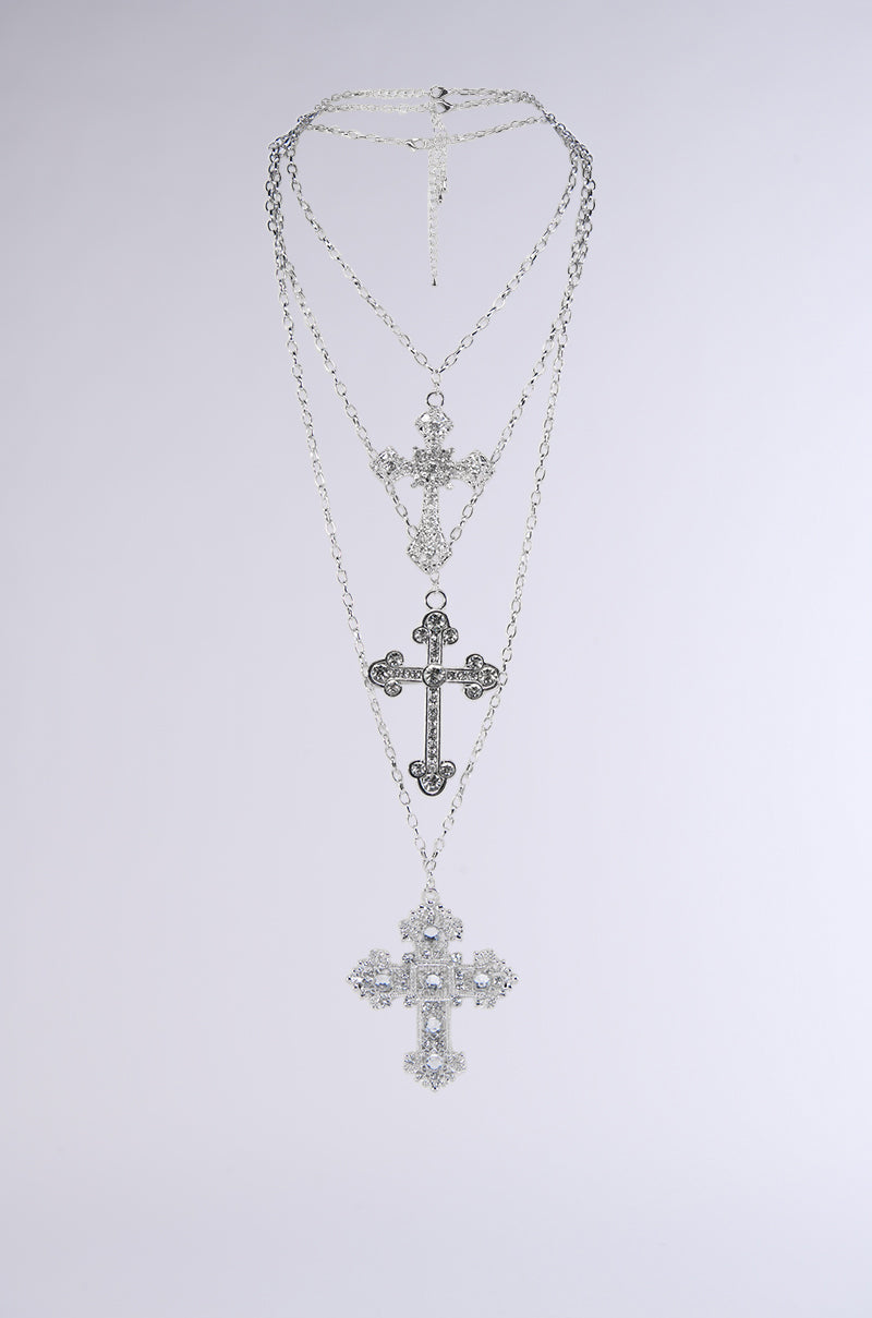 CROSS MY HEART NECKLACE