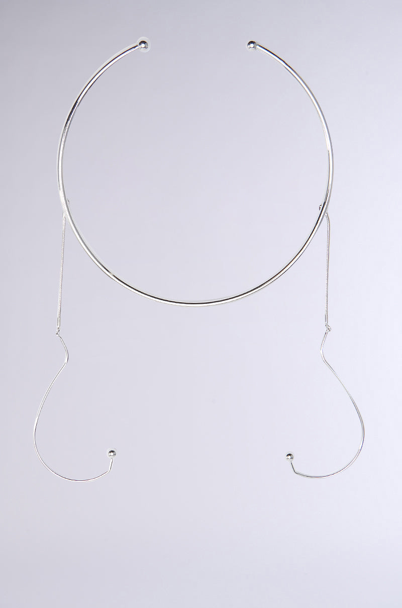 TEYTEY OVER THE EAR CUFF NECKLACE