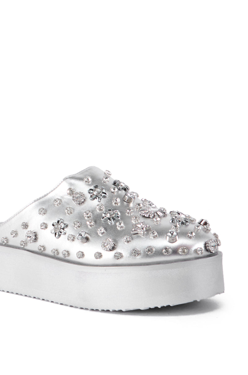 AZALEA WANG VIRTUOUS SILVER FLATFORM