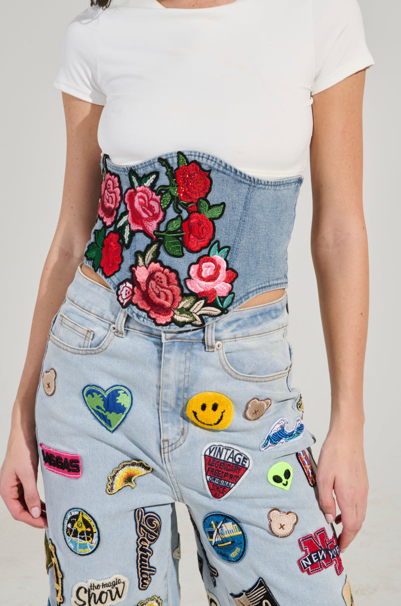 ROSE NIGHT PATCH BELT