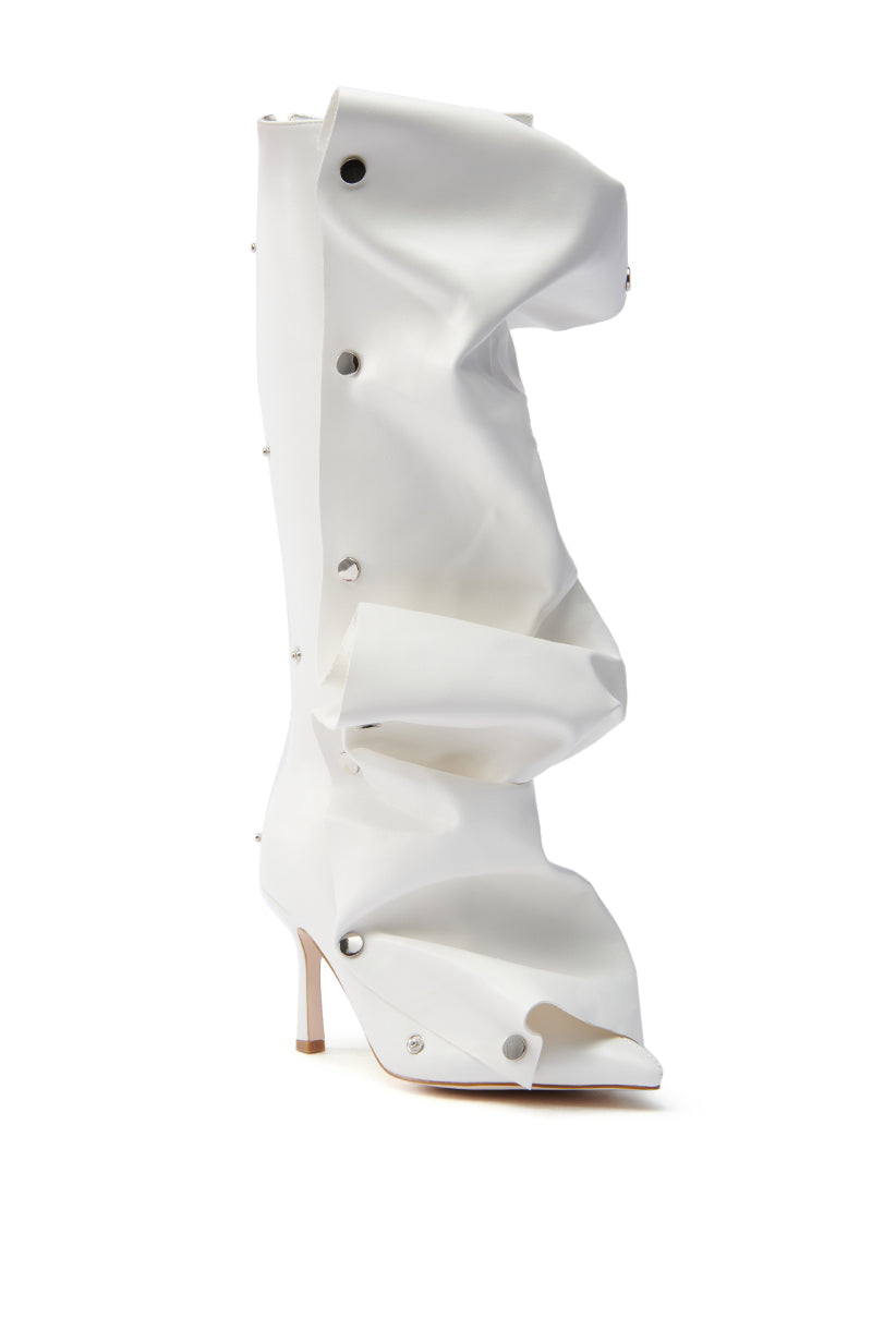 AZALEA WANG IMOGINE WHITE BOOT