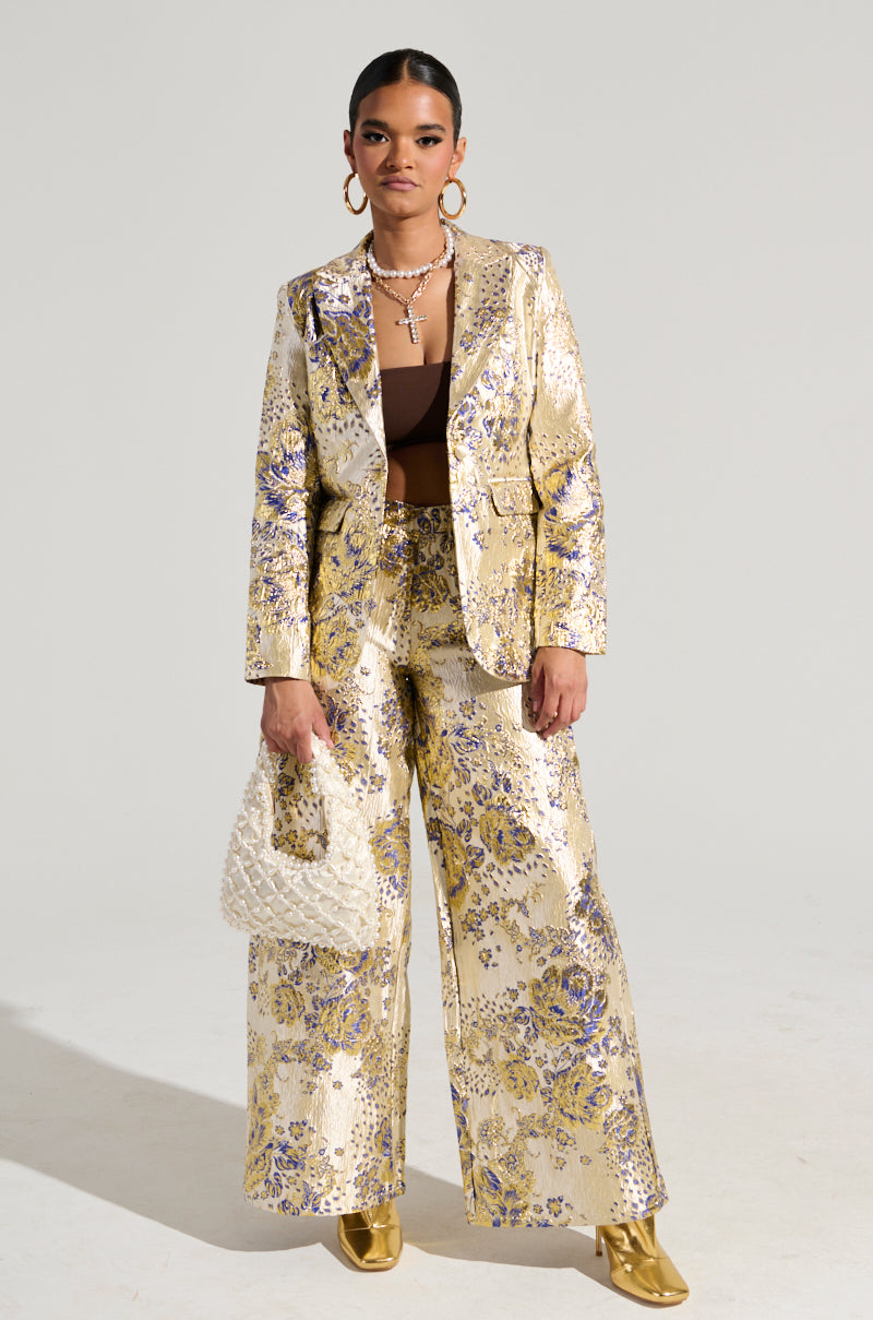 GOLDIE BROCADE BLAZER