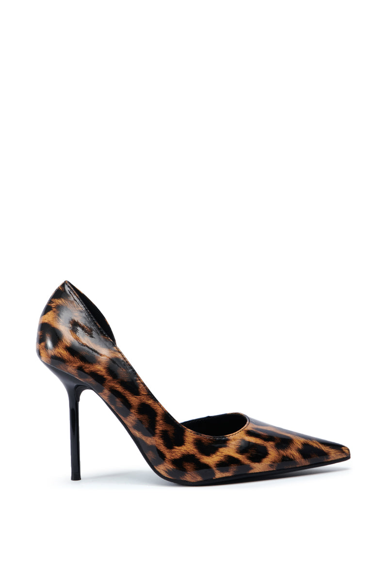 AZALEA WANG MOBWIFE LEOPARD PUMP