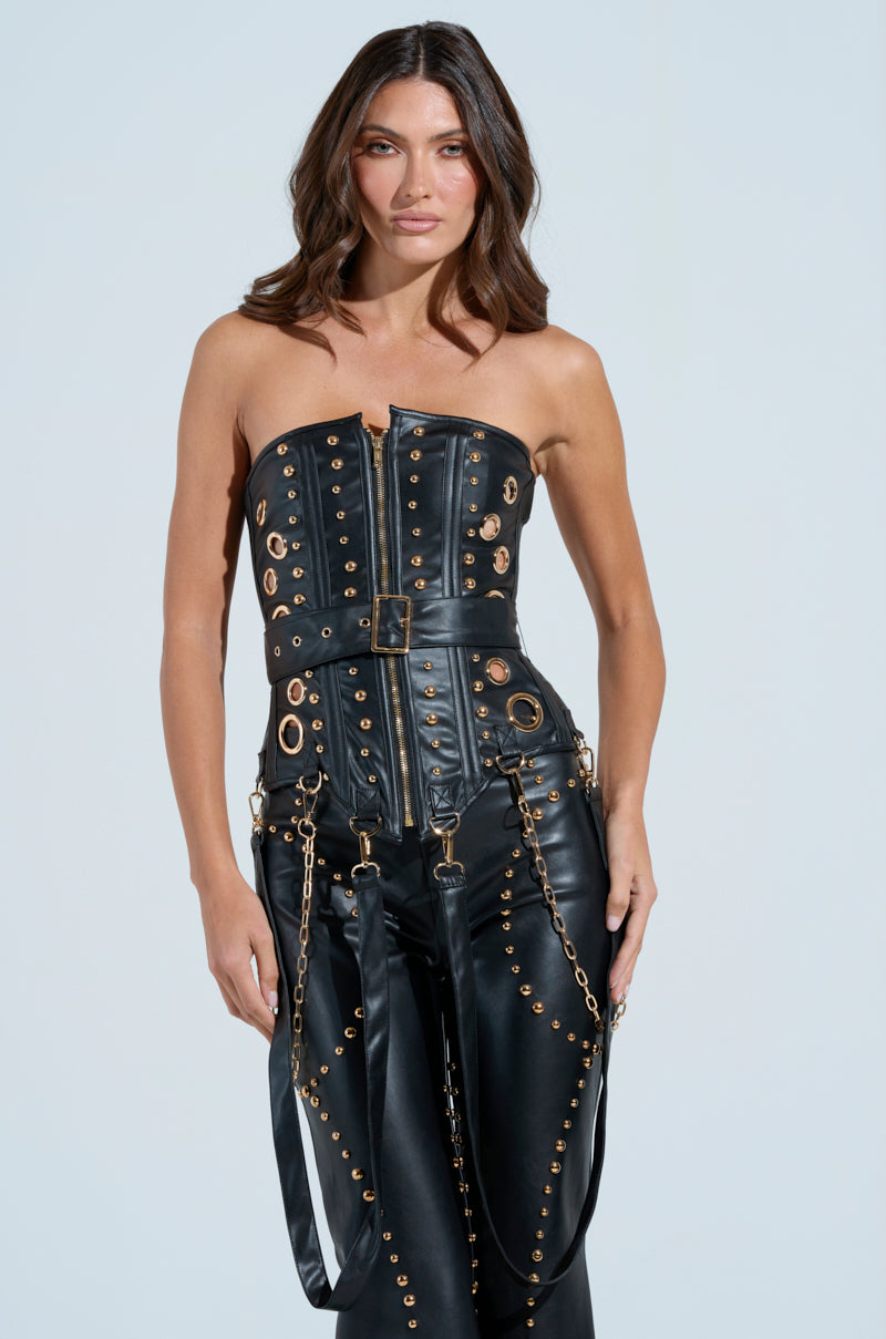 DW STUDDED CORSET