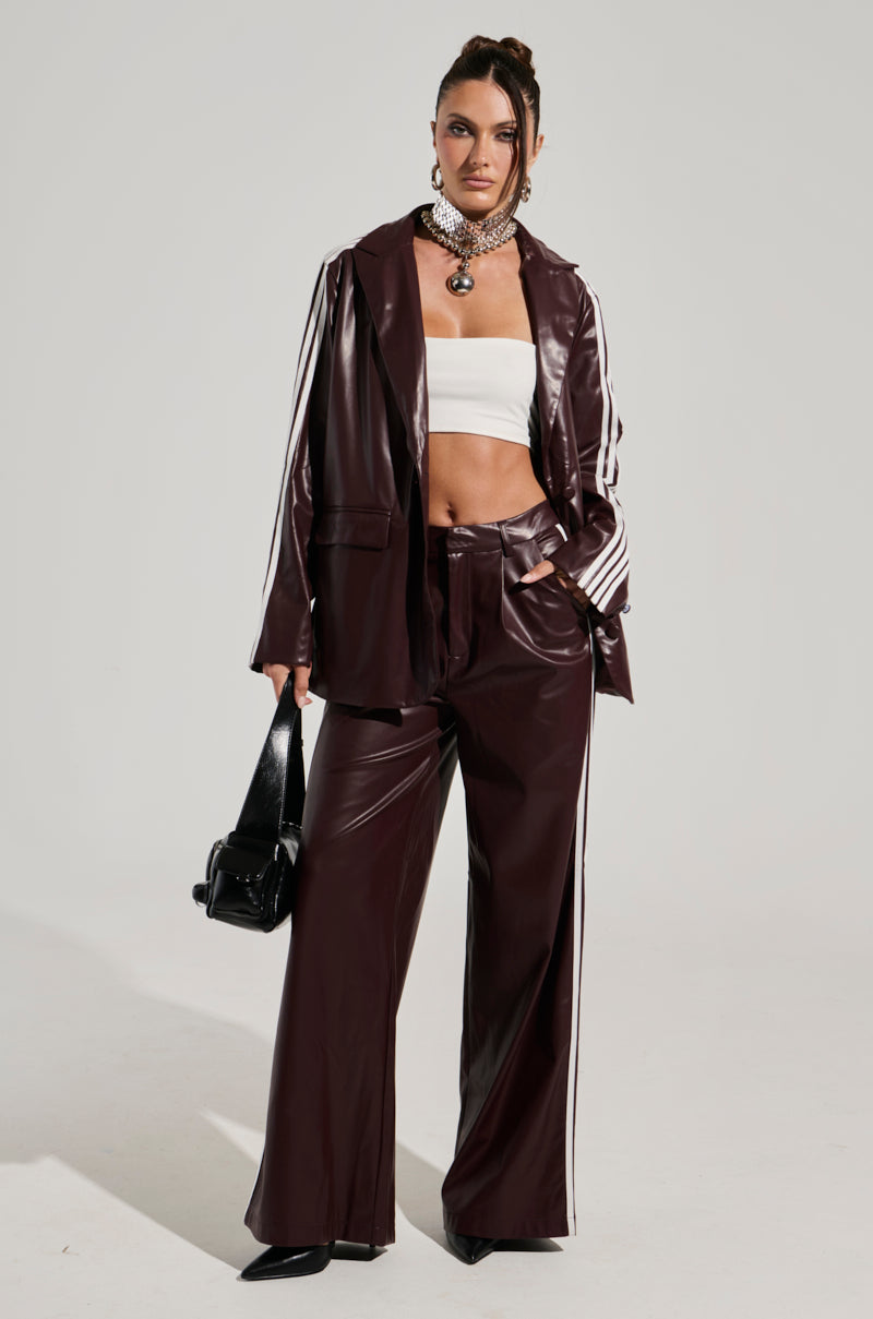 DAYTIME LOVIN TROUSER IN BURGUNDY