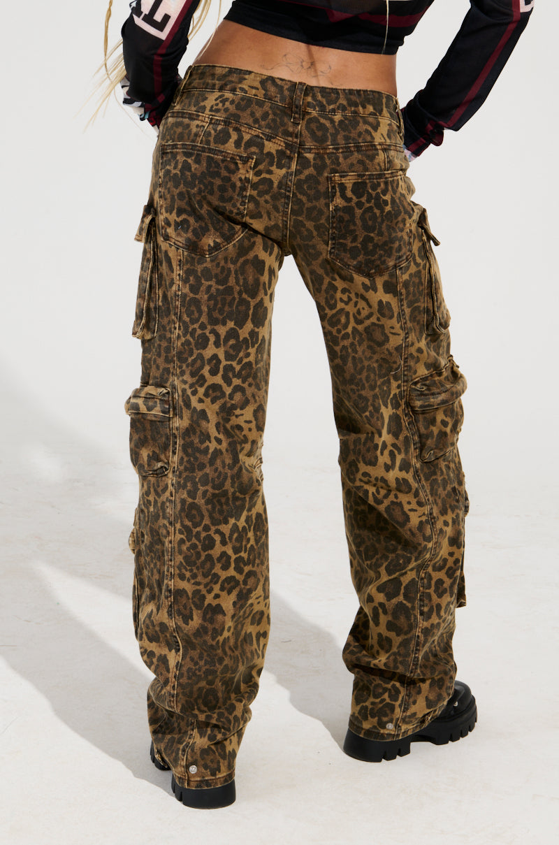 THE ULTIMATE LEOPARD CARGO PANT