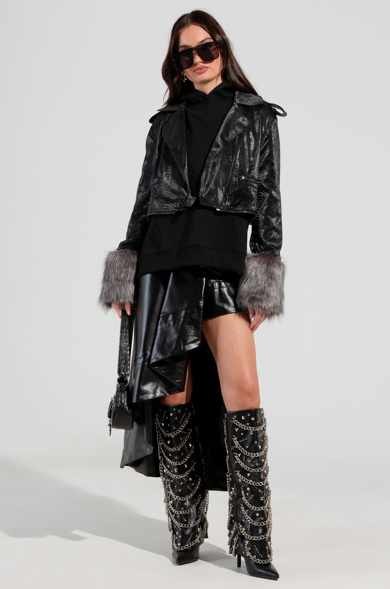 2 IN 1 MOTO FUR TRENCH