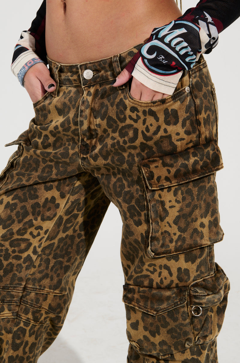 THE ULTIMATE LEOPARD CARGO PANT