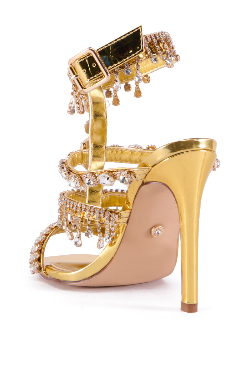 AZALEA WANG BAPTISTA GOLD SANDAL