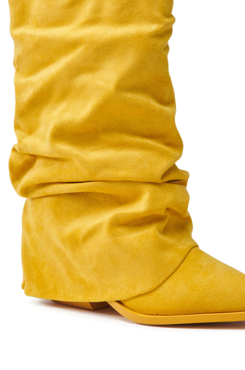 AZALEA WANG HAWKSTON YELLOW BOOTIE