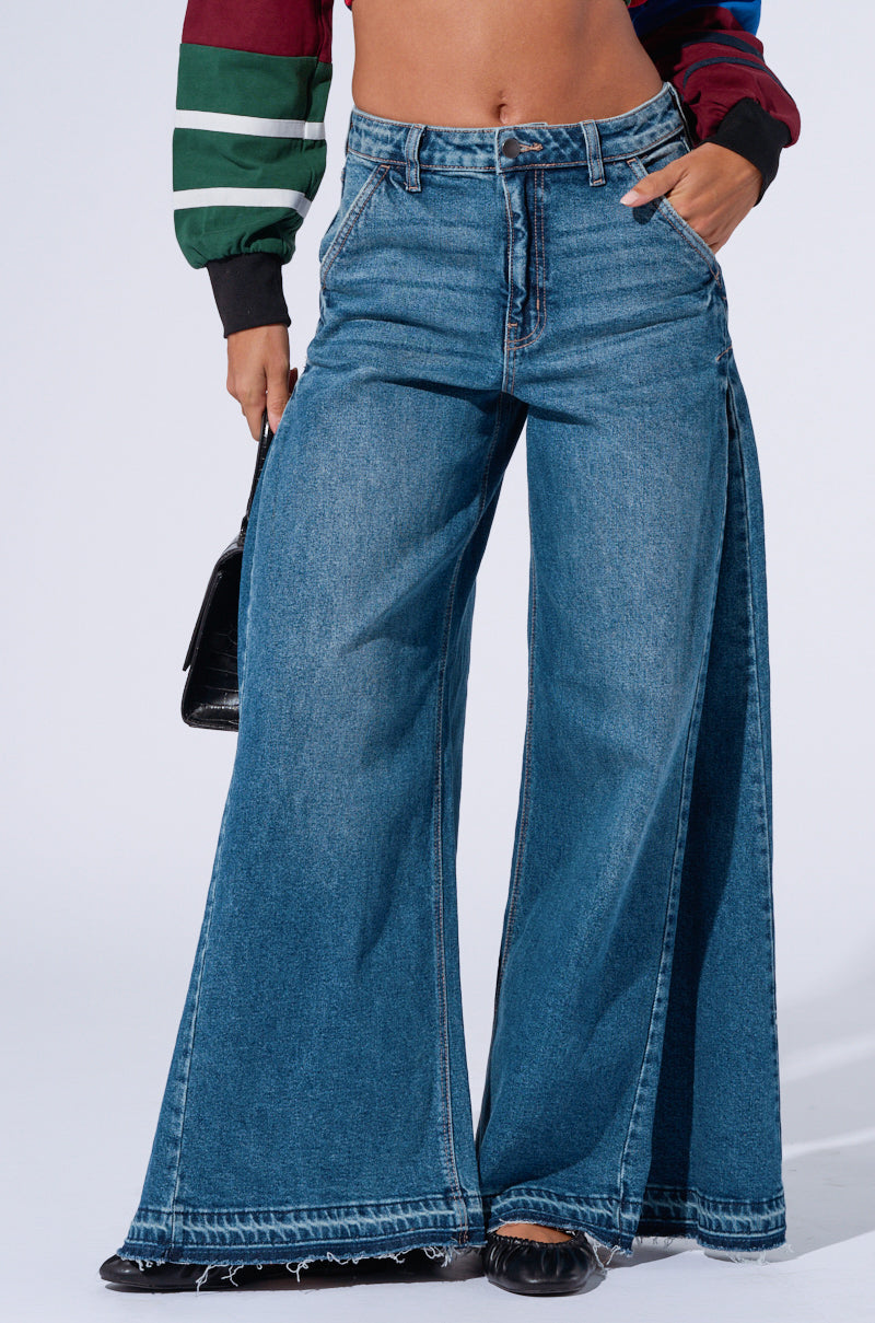 ONE MORE WEEKEND FLARE DENIM PANT