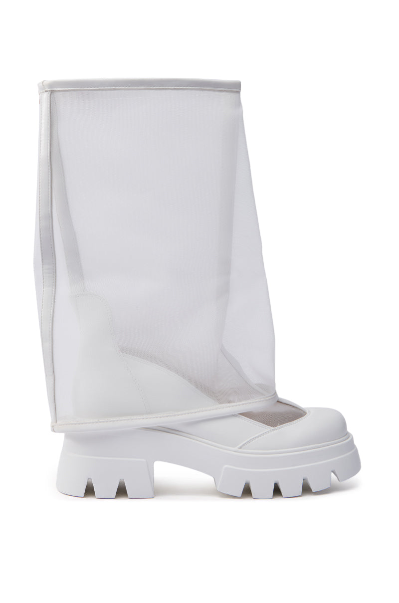 AZALEA WANG BAYE WHITE BOOT