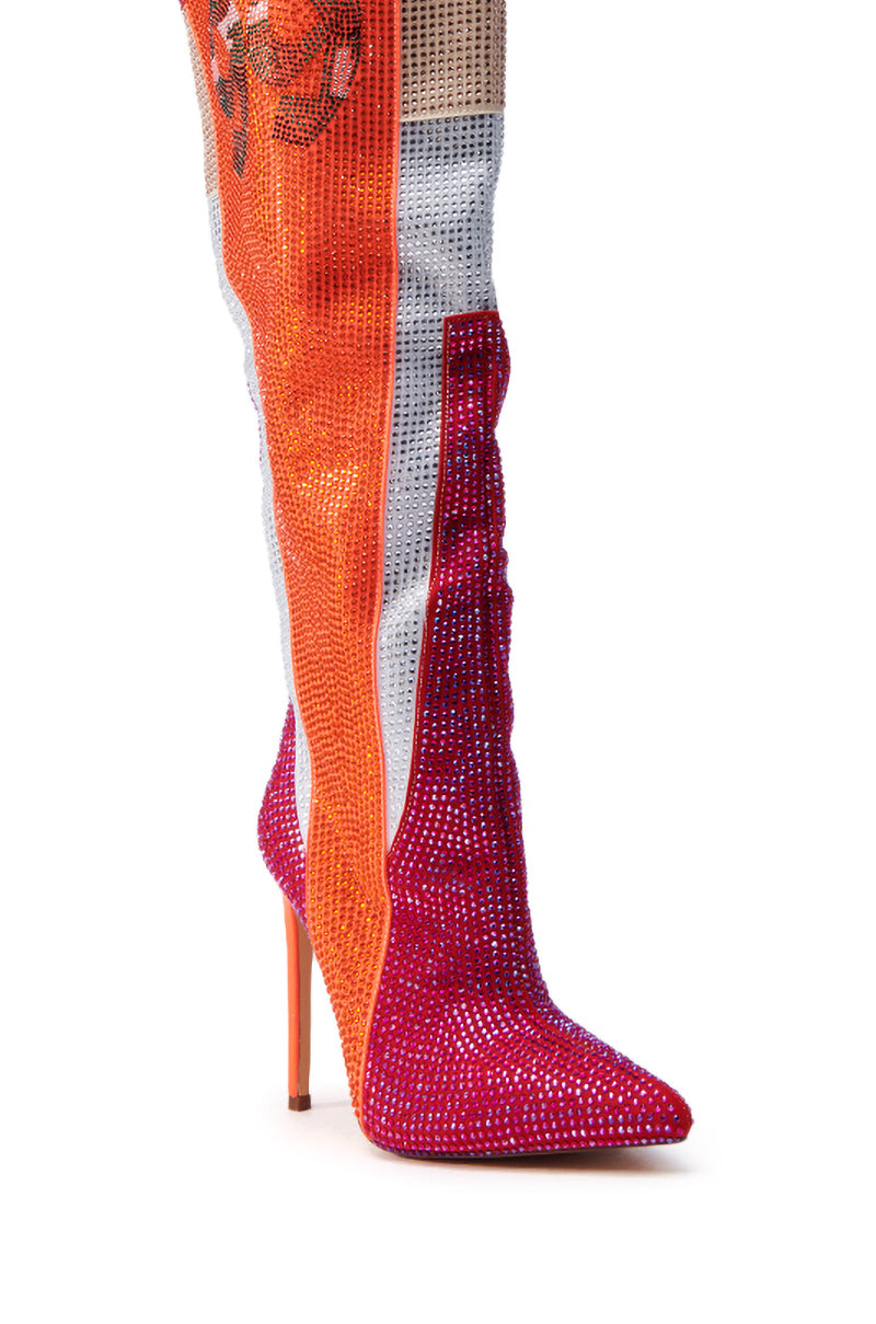 AZALEA WANG HADLEE MULTI SPORTY COLORBLOCKED BOOT