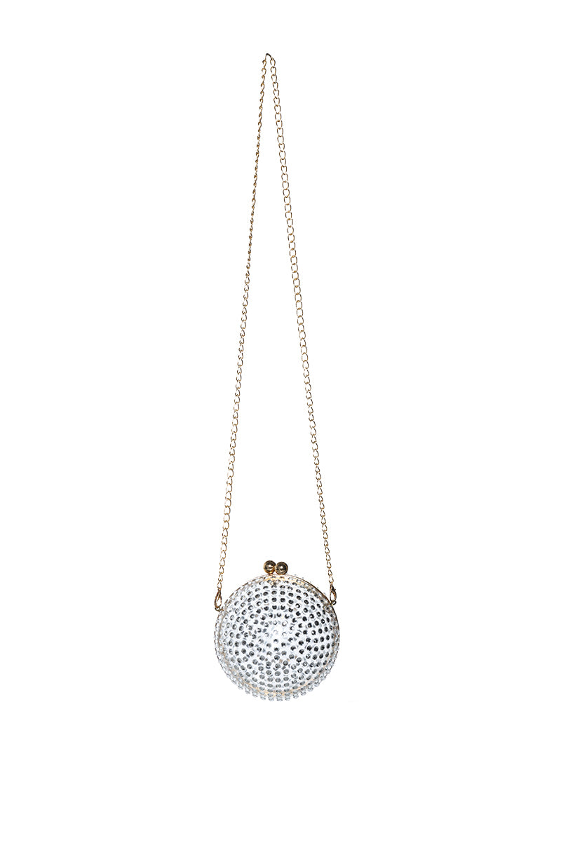 SUPERNOVA EMBELLISHED CLUTCH