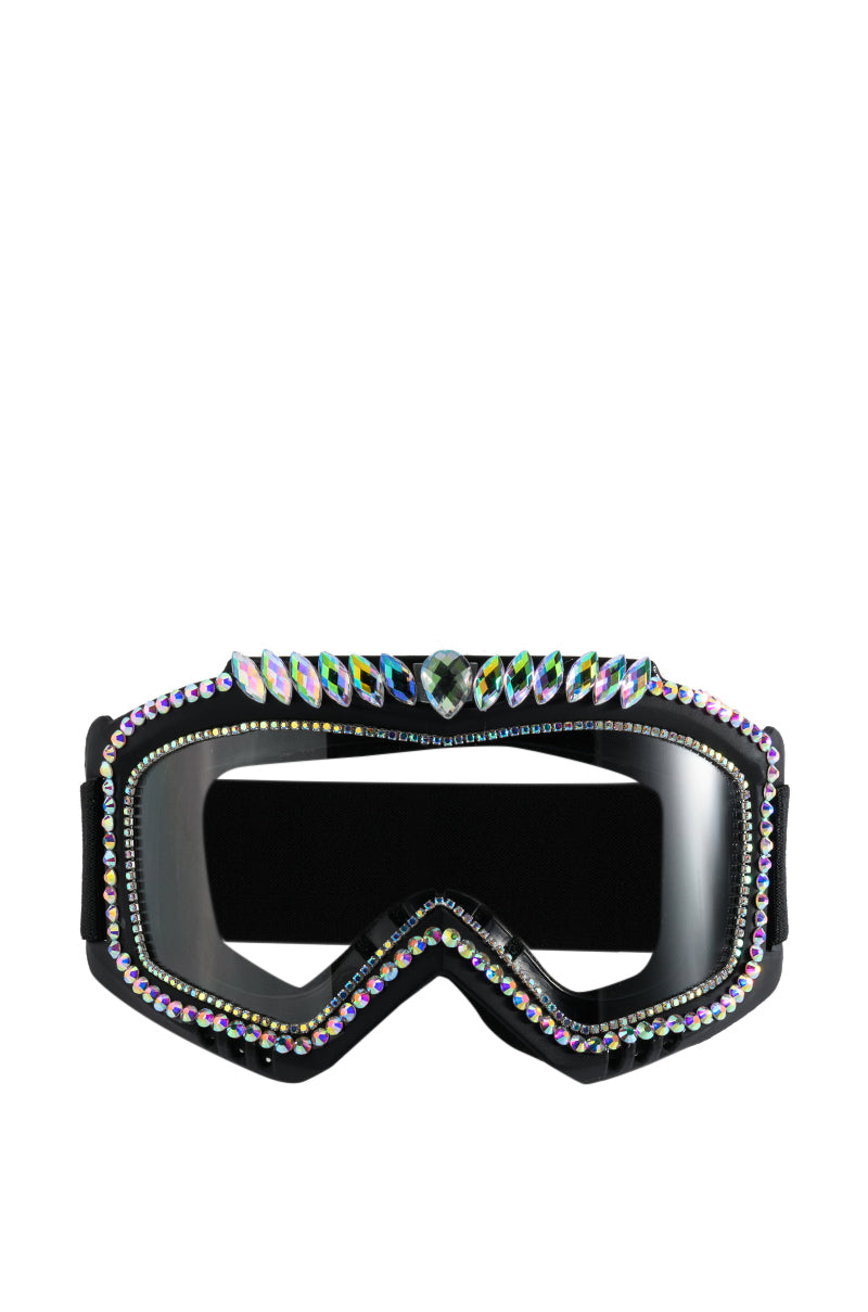 APRES SKI RHINESTONE SKI GOGGLES