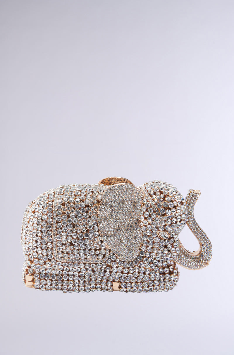 BLING ELEPHANT CLUTCH