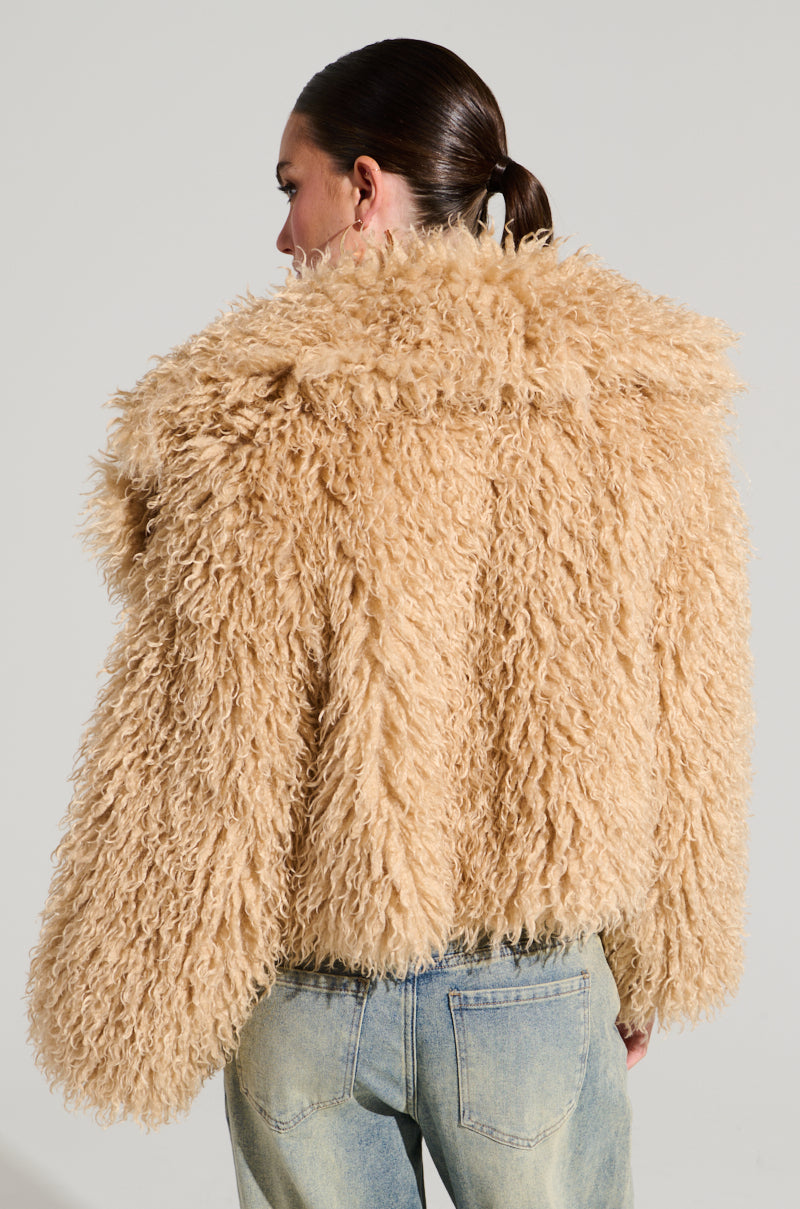 JOJO FAUX FUR COAT