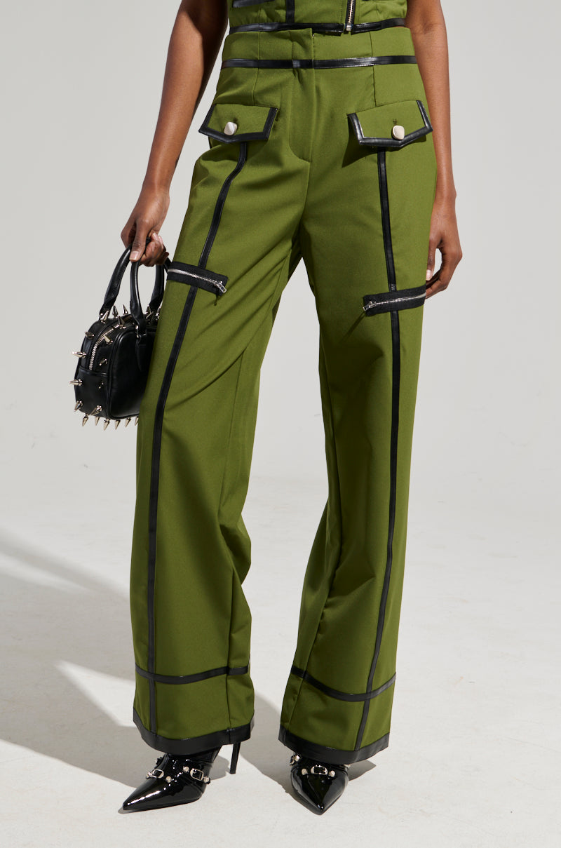 EAST HAMPTON WIDE LEG TROUSERS