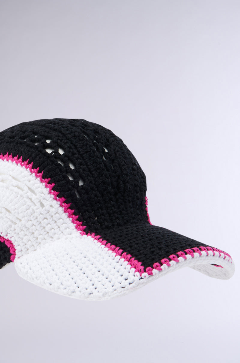 CROCHET BABY SNAPBACK