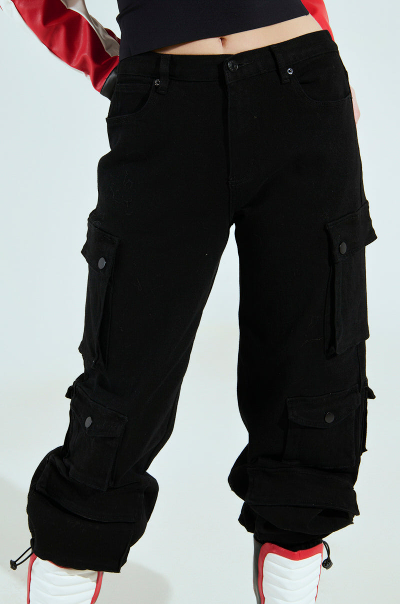 CAPTAIN CARGO DENIM PANT