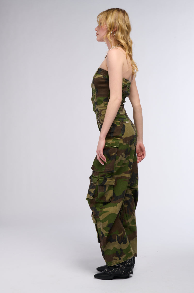 OFF DUTY CAMO JUMPSUIT