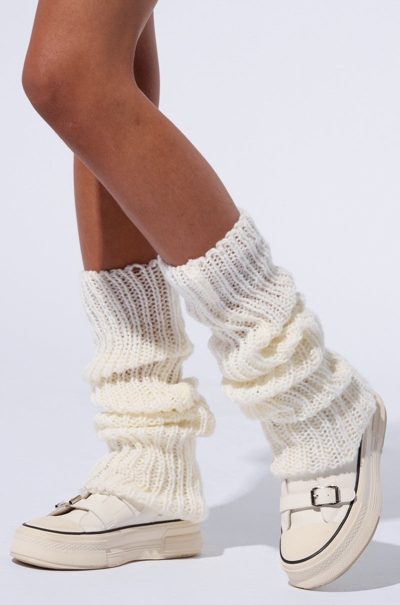 LAYERED UP LEGWARMERS