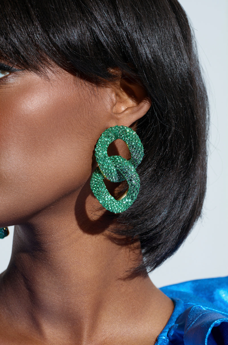 THE VISION RHINESTONE EARRING