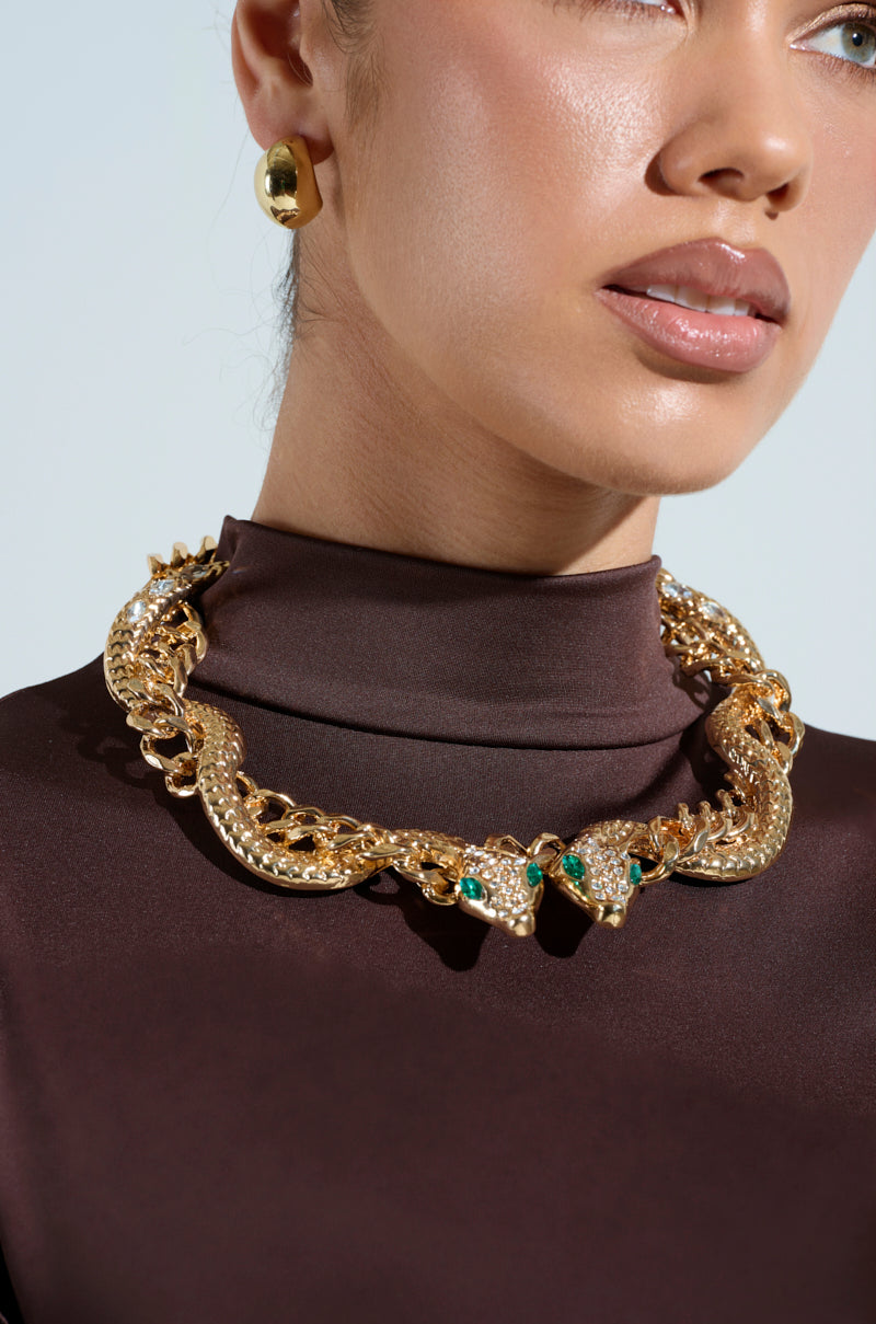 WATCH OUT FOR THE SNAKES NECKLACE