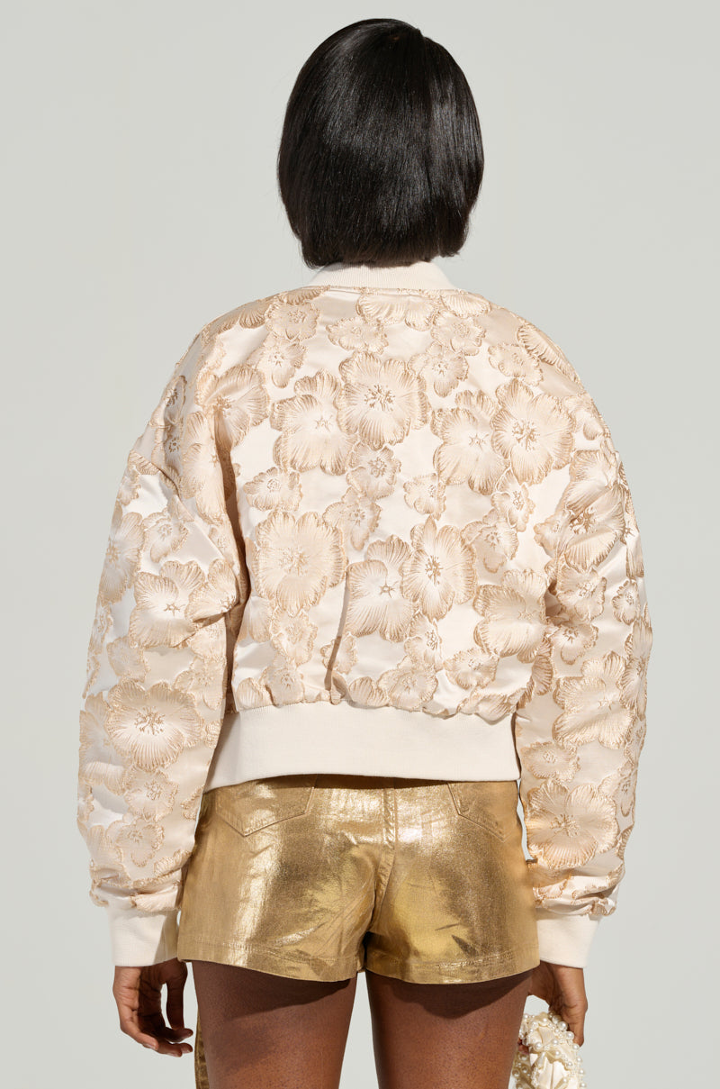 BEAUVAIS BROCADE BOMBER