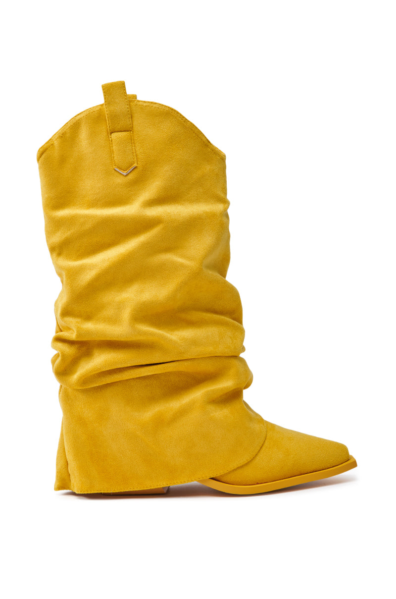 AZALEA WANG HAWKSTON YELLOW BOOTIE