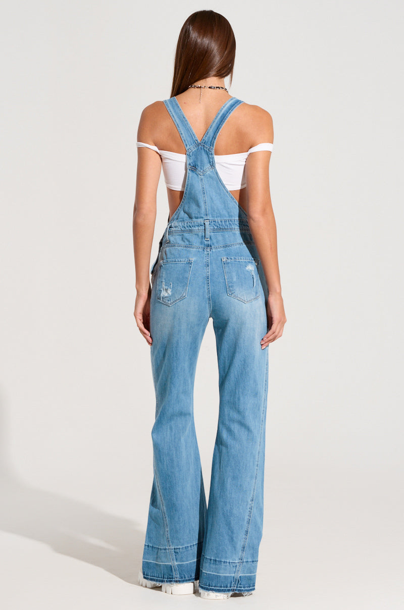 LARINA DENIM OVERALLS