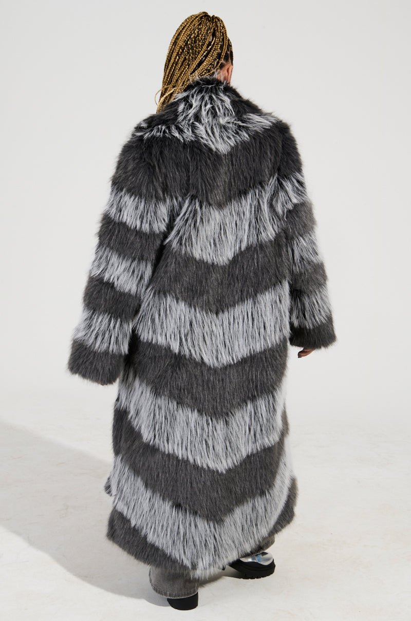 ANNI MAXI FAUX FUR JACKET