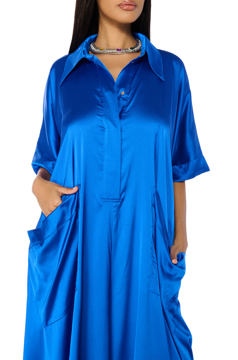SHE'S RICH OVERSIZED SATIN JUMPSUIT