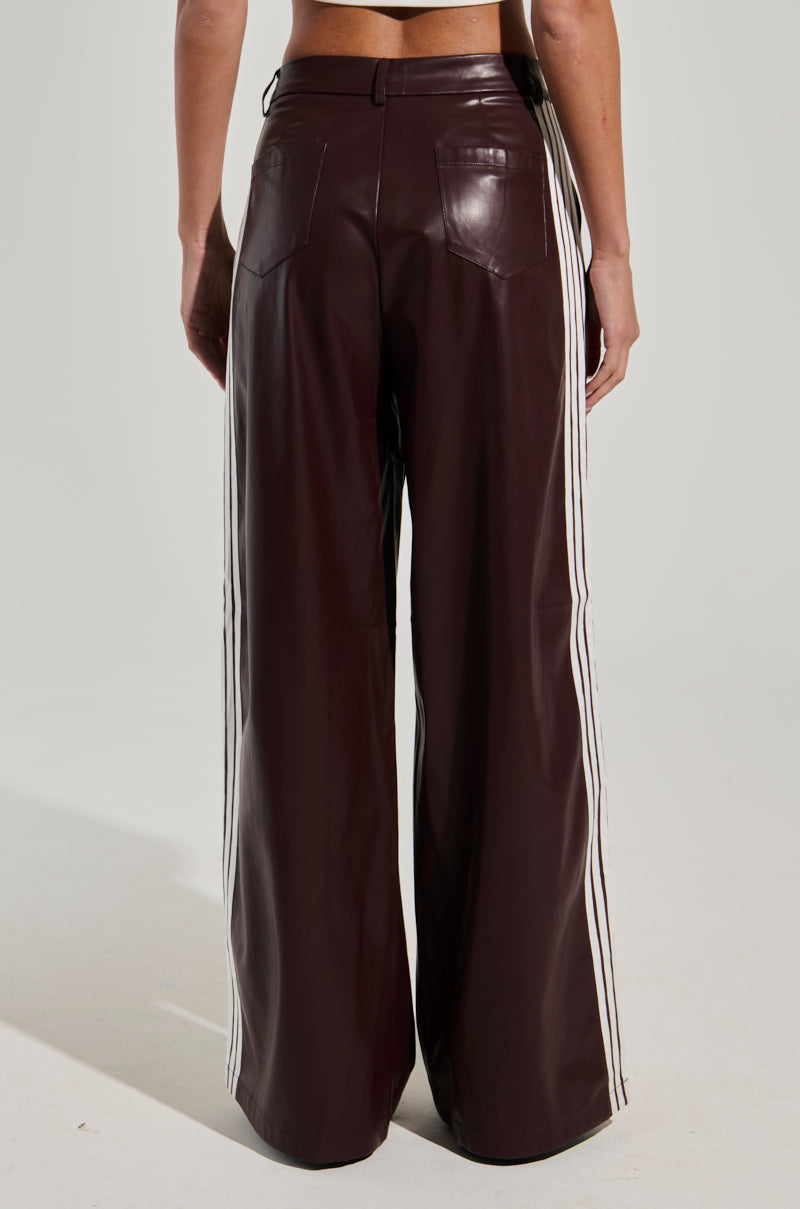 DAYTIME LOVIN TROUSER IN BURGUNDY