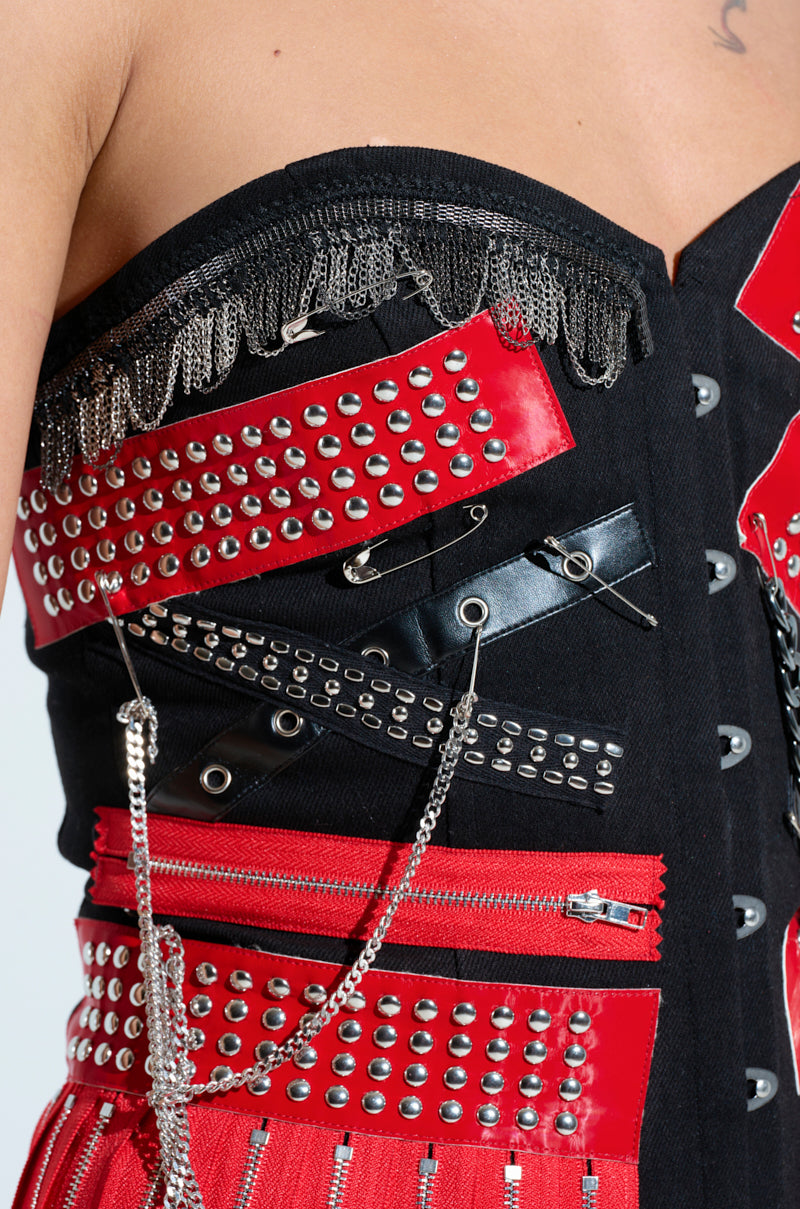 DEMI CHAIN CORSET