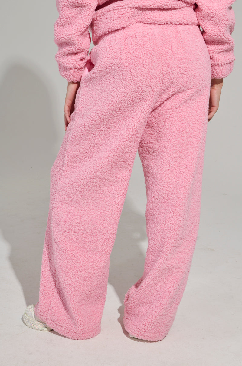 SOUR CANDY SHERPA JOGGER