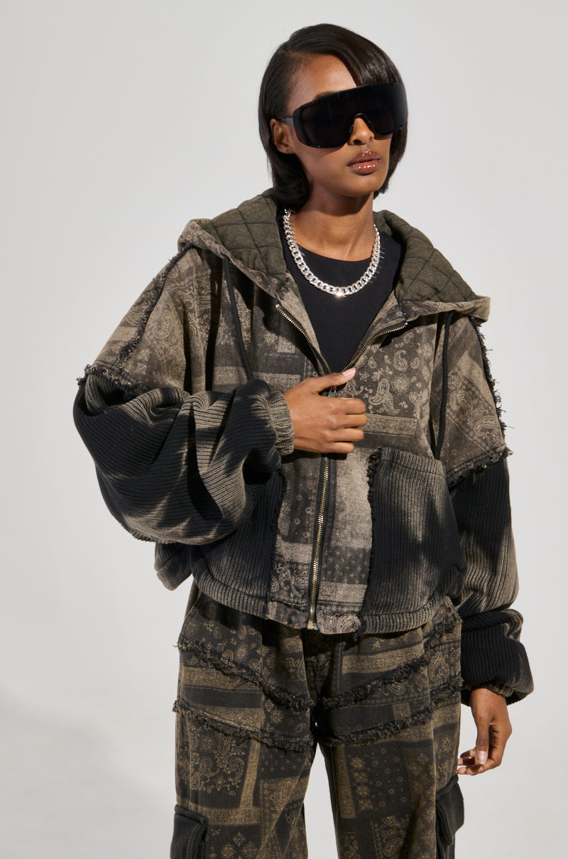 PHOENIX HOODED BOMBER